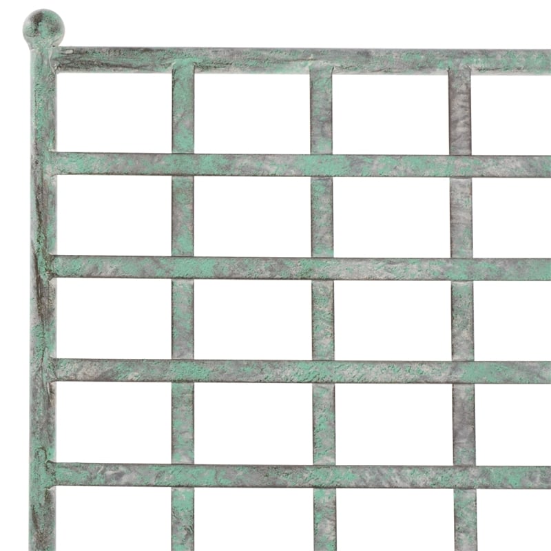 Safavieh Caledonia Iron Chaise Lounge in Green