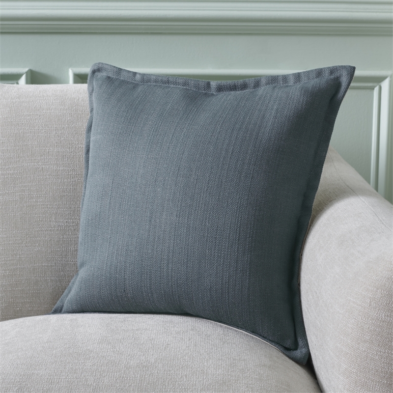 Safavieh Evie Polyester Pillow in Blue
