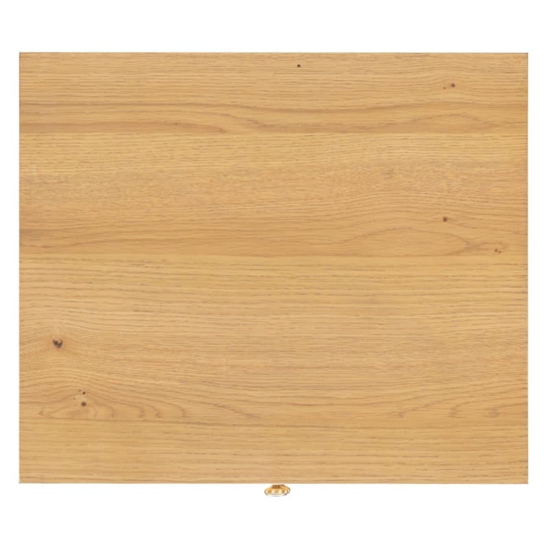 Safavieh Orion 2 Drawer Wood Nightstand in Oak