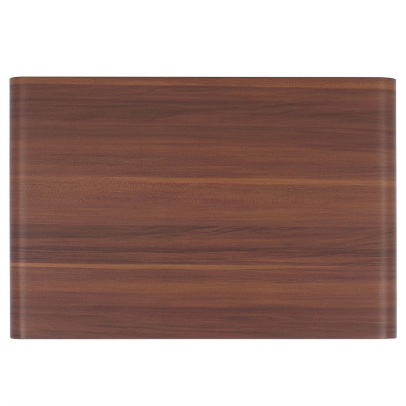Safavieh Arsenio 1 Drawer Wood Nightstand in Walnut