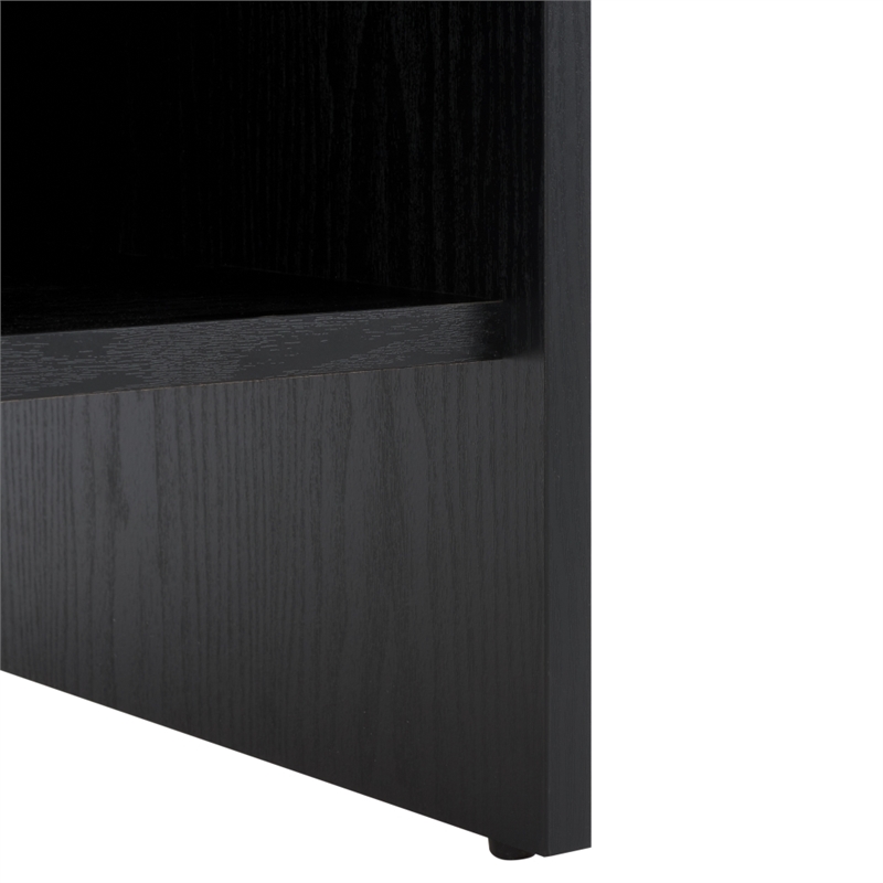 Safavieh Arsenio 1 Drawer Wood Nightstand in Black