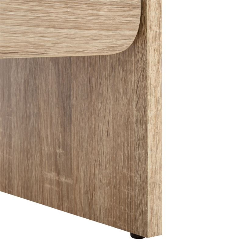Safavieh Arsenio 2 Drawer Wood Nightstand in Cream