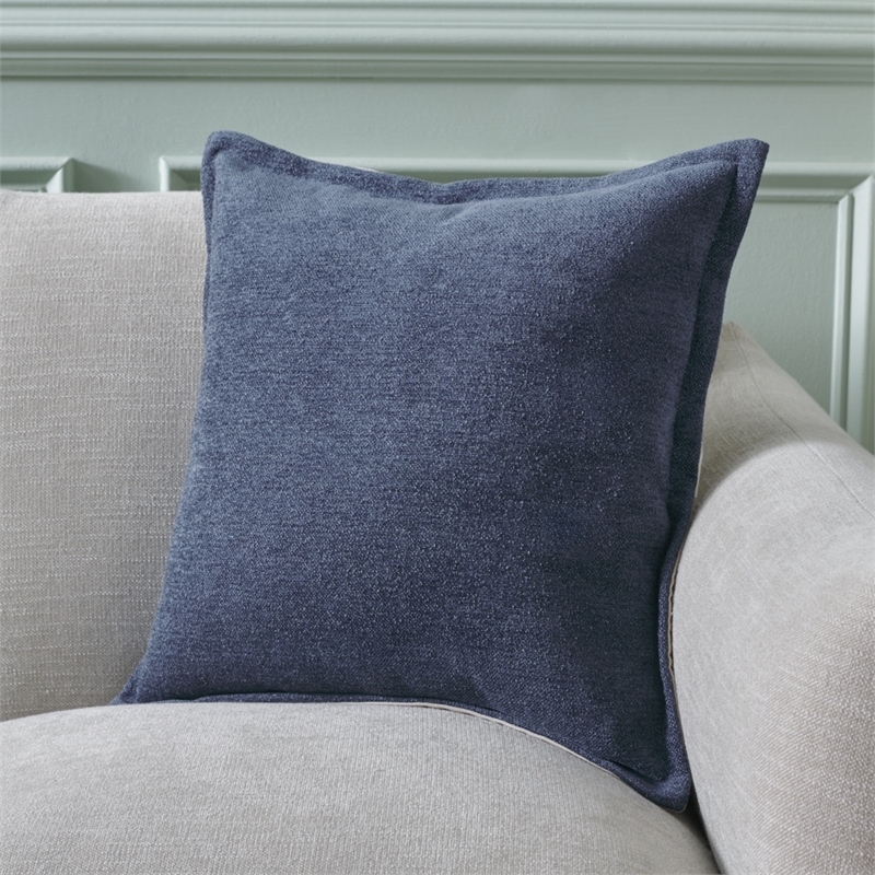 Safavieh Arwyn Polyester Pillow in Blue