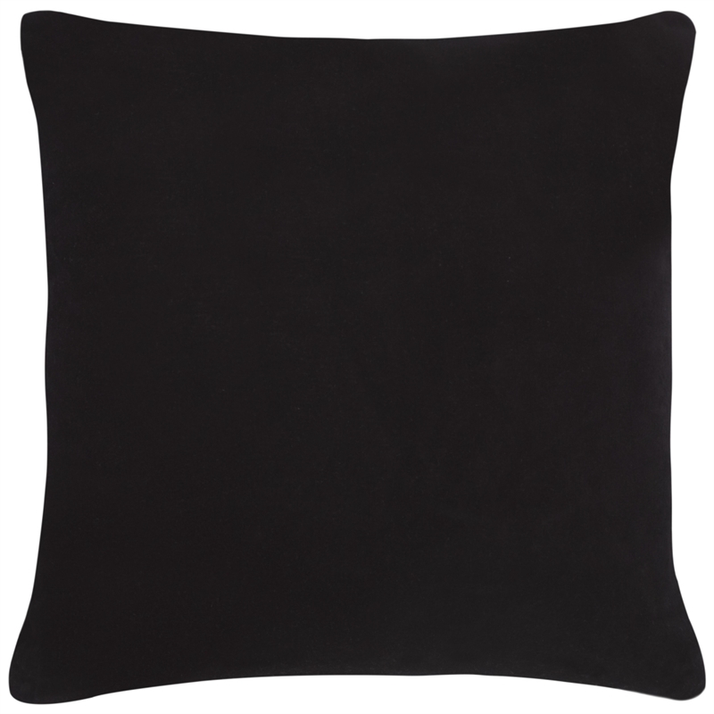 Safavieh Rhea Cotton Pillow in Black / Ivory