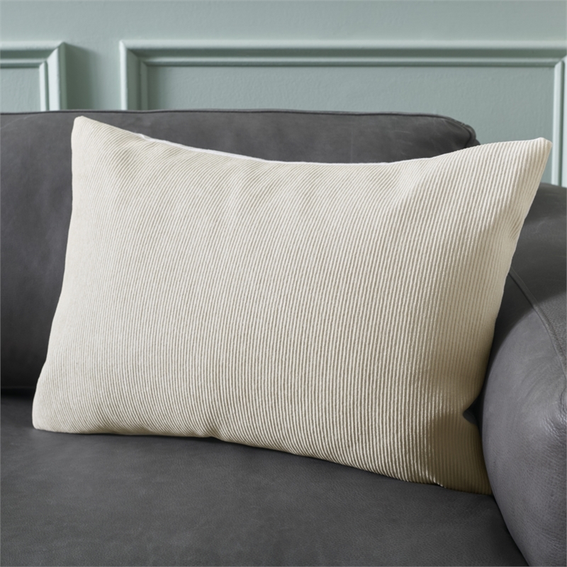 Safavieh Airie Polyester Pillow in Ivory