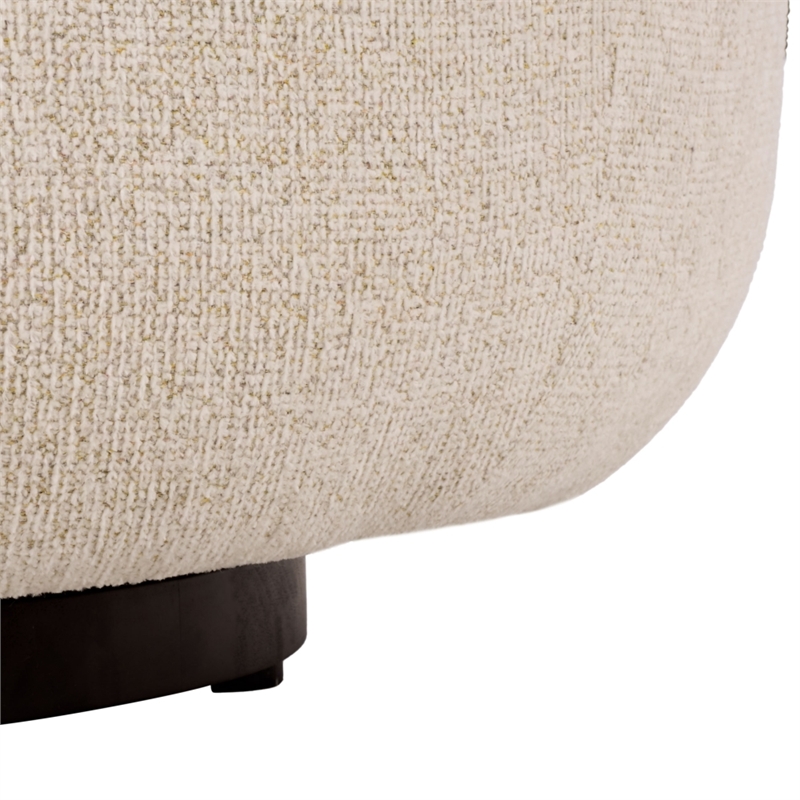 Safavieh Karolie Wood Swivel Chair in Taupe