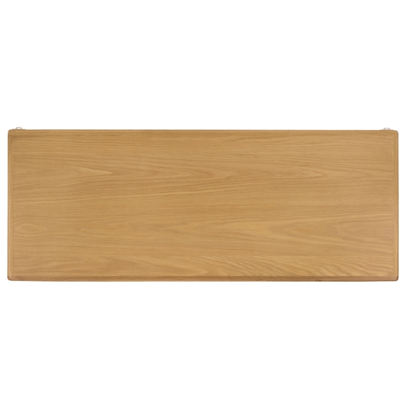 Safavieh Nikoletta 2 Drawer Wood Desk in Natural