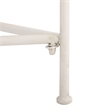 Safavieh Caledonia Iron Lounge Chair Set 2 in White