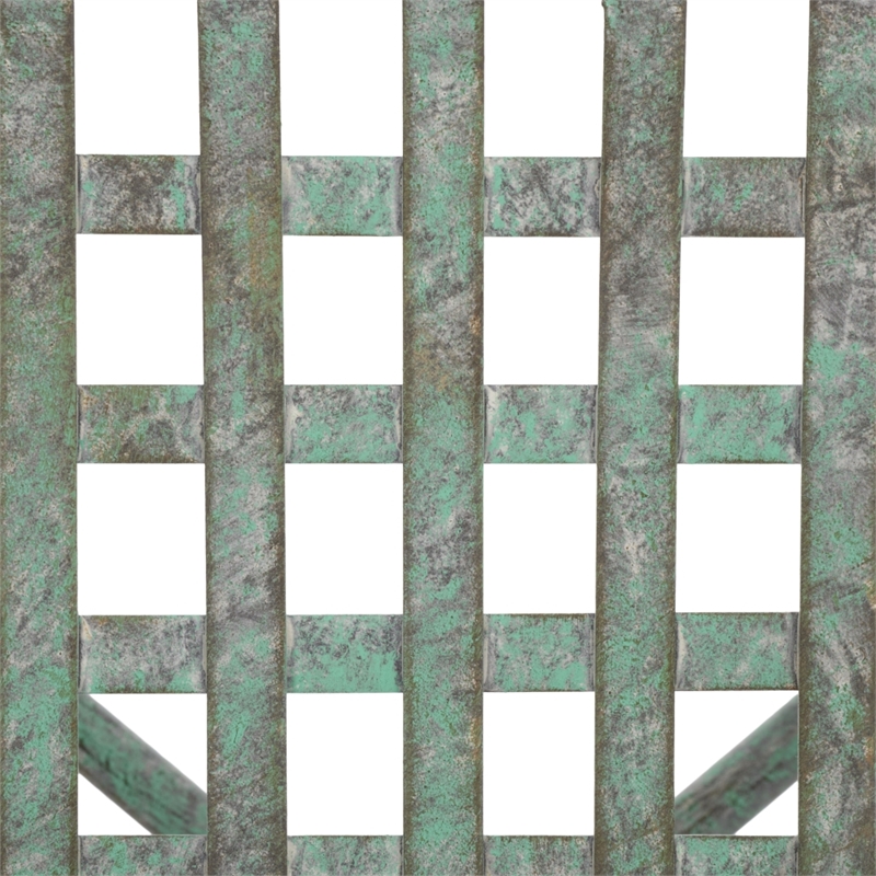 Safavieh Caledonia Iron Lounge Chair Set 2 in Green