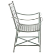 Safavieh Caledonia Iron Lounge Chair Set 2 in Green