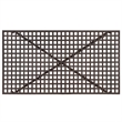 Safavieh Caledonia Iron Coffee Table in Brown