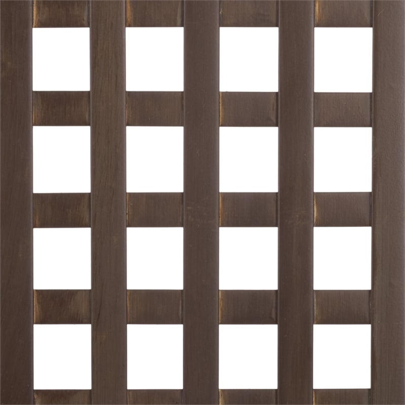 Safavieh Caledonia Iron Coffee Table in Brown