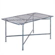 Safavieh Caledonia Iron Coffee Table in Blue