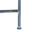 Safavieh Caledonia Iron Coffee Table in Blue