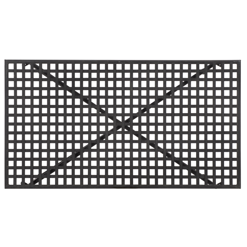 Safavieh Caledonia Iron Coffee Table in Black