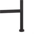 Safavieh Caledonia Iron Coffee Table in Black