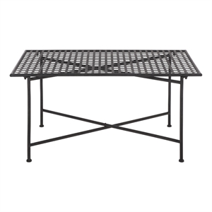 Safavieh Caledonia Iron Coffee Table in Black