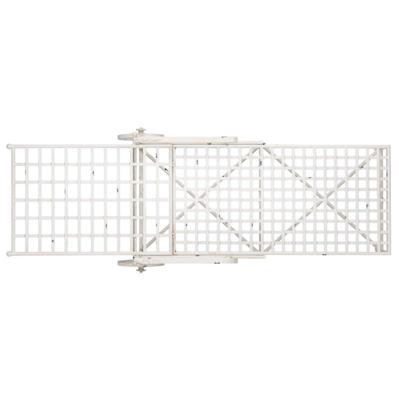 Safavieh Caledonia Iron Chaise Lounge in White