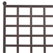 Safavieh Caledonia Iron Chaise Lounge in Brown