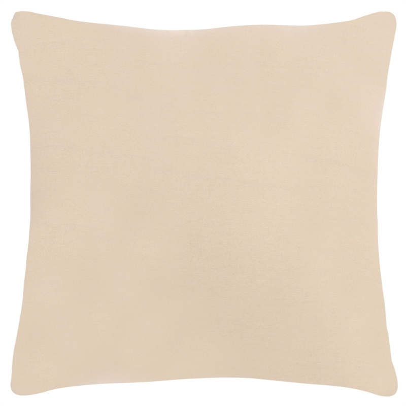 Safavieh Mickey Polyester Pillow in Gray / Taupe