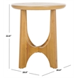 Safavieh Sasha Wood Accent Table in Natural