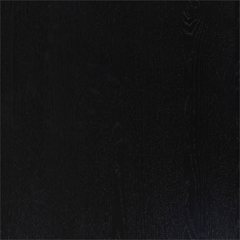 Safavieh Zeus Rectangle Wood Coffee Table in Black
