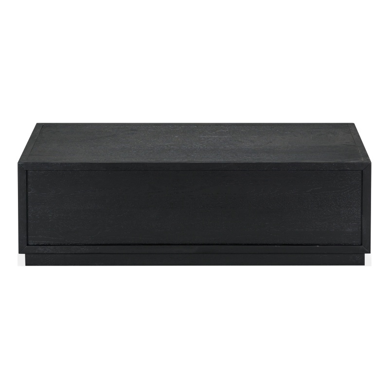 Safavieh Zeus Rectangle Wood Coffee Table in Black