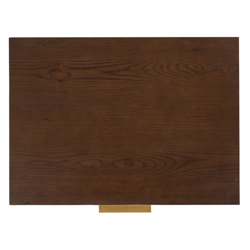 Safavieh Gabribecca 2 Drawer Wood Nightstand in Walnut