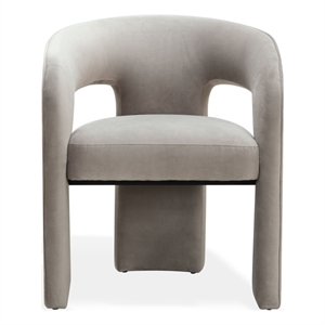 Safavieh Catharia 3 Leg Wood Dining Chair in Light Brown