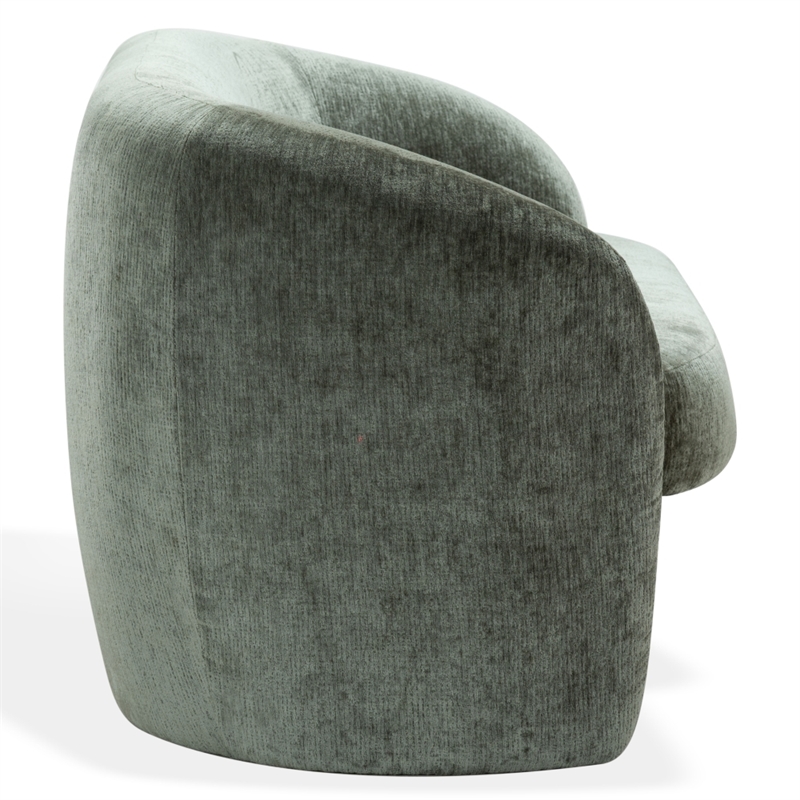 Safavieh Zhao Wood Curved Loveseat in Green