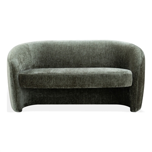 Safavieh Zhao Wood Curved Loveseat in Green
