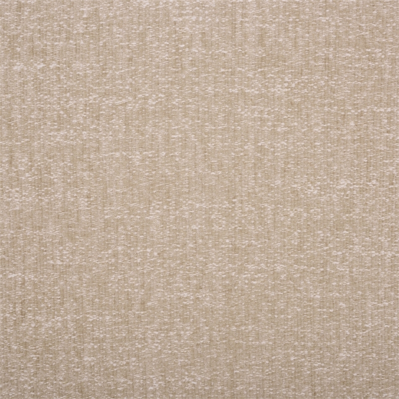 Safavieh Robertson Chenille and Wood 3 Seat Sofa in Taupe