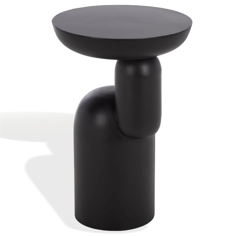 Safavieh Donnastella Metal Accent Table in Black