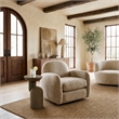 Safavieh Donnastella Metal Accent Table in Tan