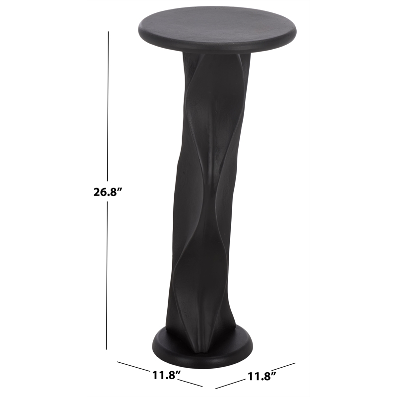 Safavieh Zaylyn Metal Accent Table in Black