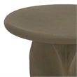 Safavieh Zaylyn Metal Accent Table in Tan