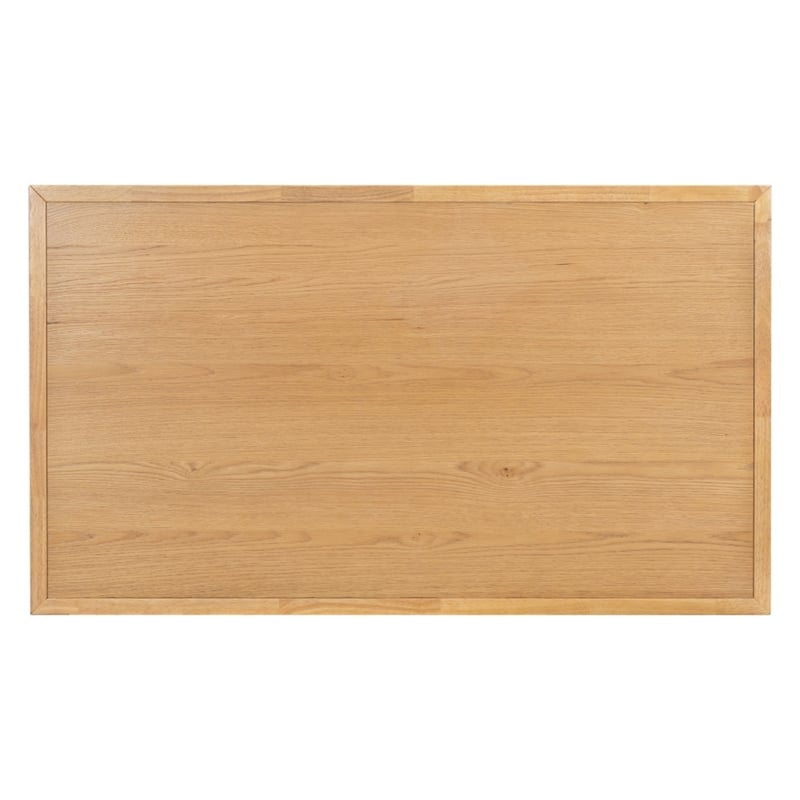 Safavieh Zeus Rectangle Wood Coffee Table in Natural
