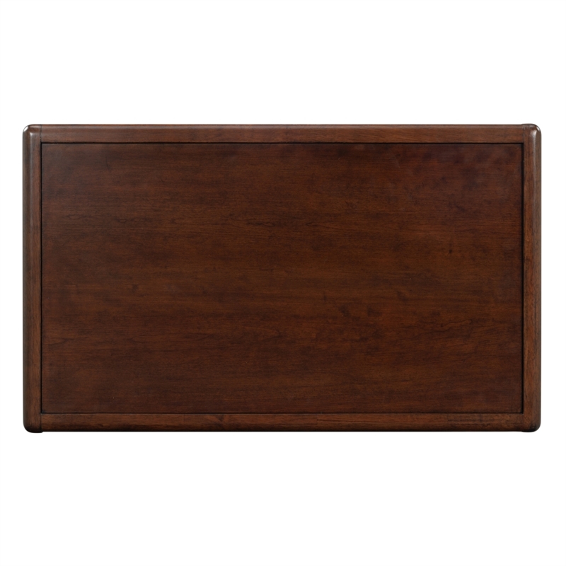 Safavieh Bellabrianna 1 Drawer Wood Nightstand in Cherry