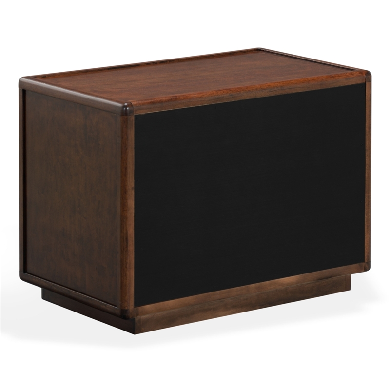 Safavieh Bellabrianna 1 Drawer Wood Nightstand in Cherry
