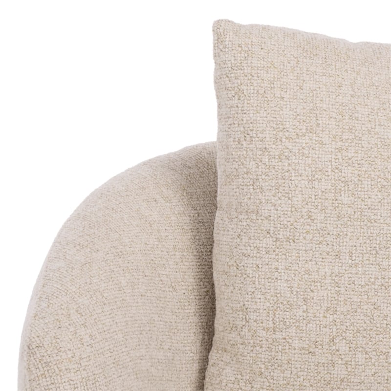Safavieh Hannalisa Wood Swivel Chair in Taupe