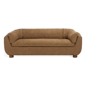 Safavieh Beccaletta Wood Sofa in Light Brown