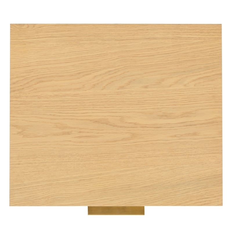 Safavieh Gabribecca 1 Drawer Wood Nightstand in Oak