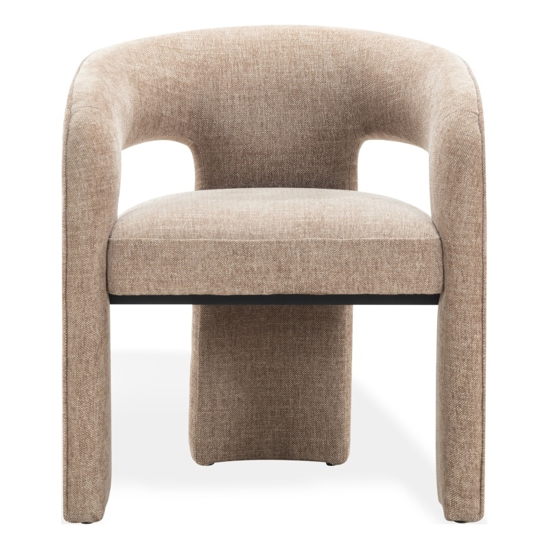 Safavieh Catharia 3 Leg Wood Dining Chair in Brown