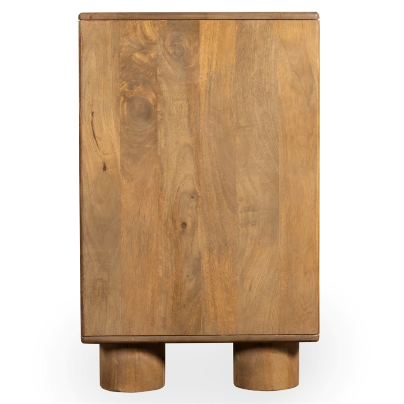 Safavieh Bellasasha Wood Sideboard in Walnut
