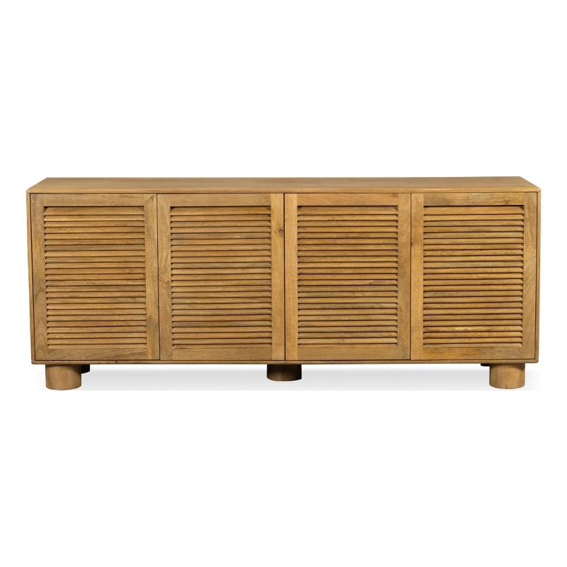 Safavieh Bellasasha Wood Sideboard in Walnut