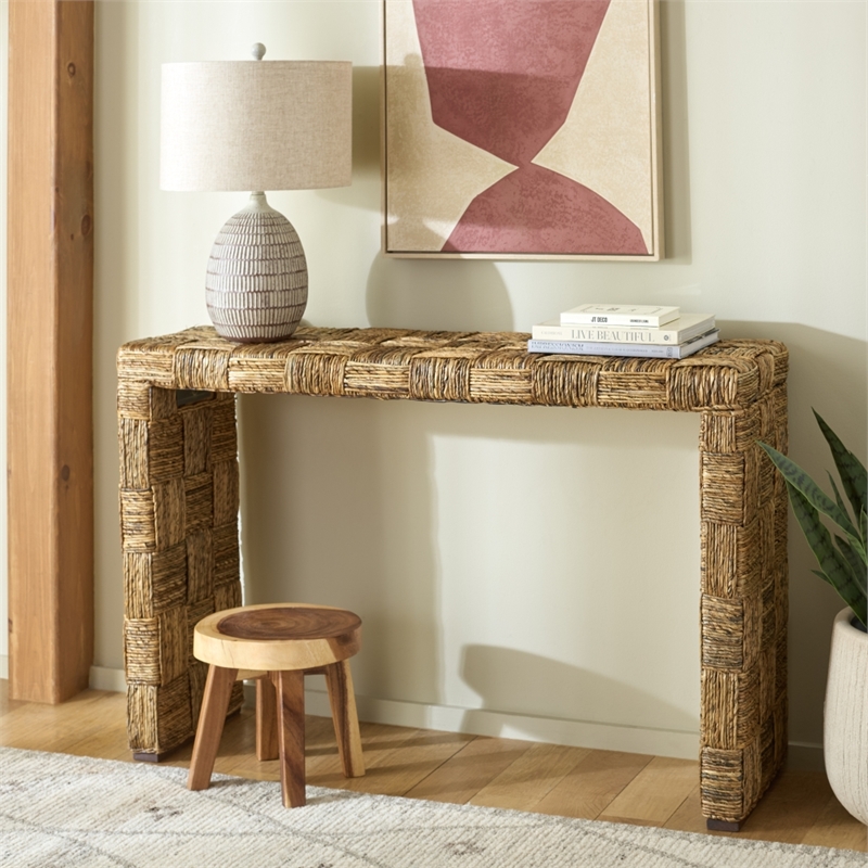 Safavieh Adkin Wood Console in Natural