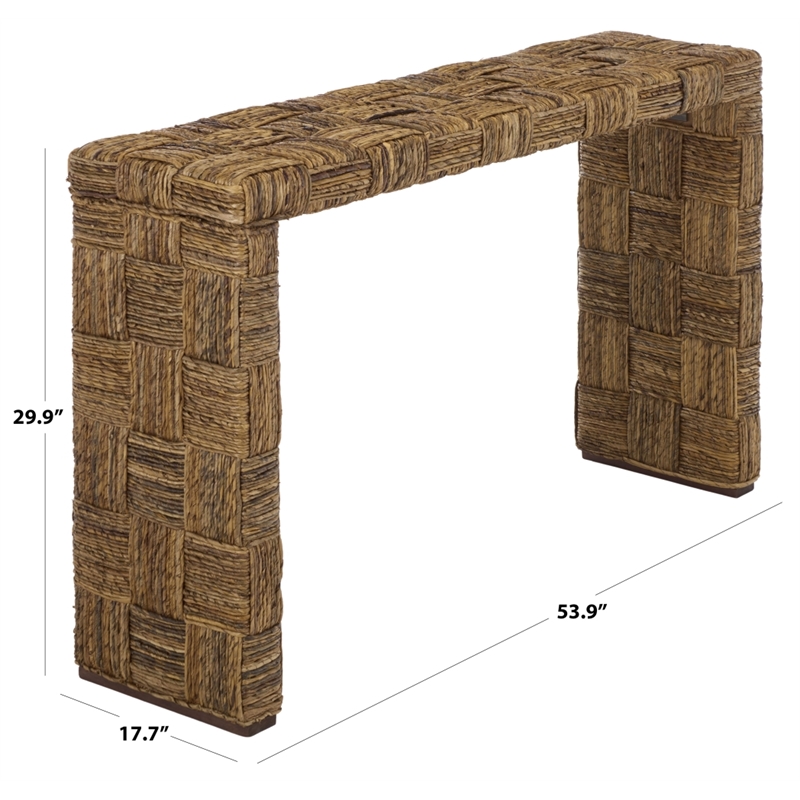 Safavieh Adkin Wood Console in Natural