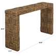 Safavieh Adkin Wood Console in Natural