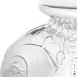 Safavieh Ceramic Elephant Stool in Silver