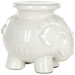 Safavieh Ceramic Elephant Stool in Navy
